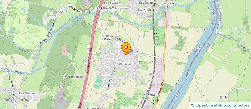 localisation de l'entreprise ASSOCIATION DE PARENTS D'ELEVES DE L'ENSEIGNEMENT LIBRE DE L'ECOLE ET DU COLLEGE PRIVES LA SOURCE DE LUGNY à LUGNY