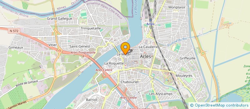 localisation de l'entreprise ASSOCIATION DE PARENTS D'ELEVES DE L'ENSEIGNEMENT LIBRE DE L'ECOLE MATERNELLE ET PRIMAIRE DE L'ECOLE SAINT VINCENT DE PA à ARLES