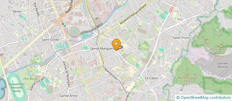 localisation de l'entreprise ASSOCIATION DE PARENTS D'ELEVES DE L'ENSEIGNEMENT LIBRE DE L'ECOLE PRIVEE DE SAINTE-MARGUERITE (APEL SAINTE-MARGUERITE) à MARSEILLE