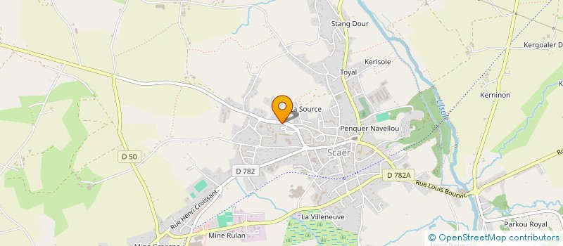 localisation de l'entreprise ASSOCIATION DE PARENTS D'ELEVES DE L'ENSEIGNEMENT LIBRE DE L'ECOLE SAINT-JOSEPH SE SCAER (APEL SAINT-JOSEPH)  SCAER