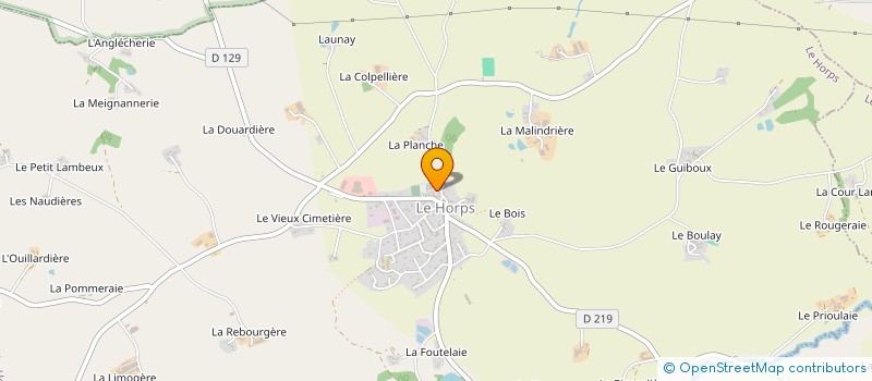 localisation de l'entreprise ASSOCIATION DE PARENTS D'ELEVES DE L'ENSEIGNEMENT LIBRE DE L'ECOLE SAINT-LOUIS LE HORPS à LE HORPS