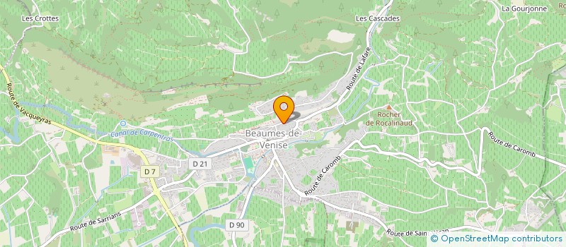 localisation de l'entreprise ASSOCIATION DE PARENTS D'ELEVES DE L'ENSEIGNEMENT LIBRE DE L'ECOLE SAINT-SEBASTIEN  BEAUMES-DE-VENISE