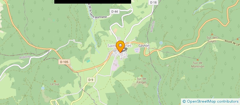 localisation de l'entreprise ASSOCIATION DE PARENTS D'ELEVES DE L'ENSEIGNEMENT LIBRE DE L'ECOLE ST JOSEPH DE MONTREGARD  MONTREGARD