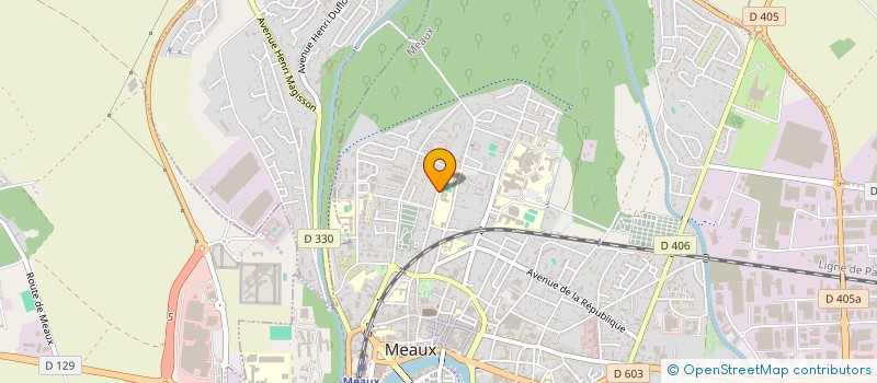 localisation de l'entreprise ASSOCIATION DE PARENTS D'ELEVES DE L'ENSEIGNEMENT LIBRE DE L'ENSEIGNEMENT CATHOLIQUE DE MEAUX (ECM) à MEAUX