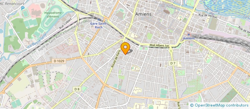 localisation de l'entreprise ASSOCIATION DE PARENTS D'ELEVES DE L'ENSEIGNEMENT LIBRE DU DEPARTEMENT DE LA SOMME à AMIENS