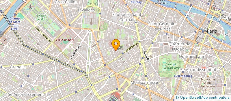 localisation de l'entreprise ASSOCIATION DE PARENTS D ELEVES DE L ENSEIGNEMENT LIBRE DU LYCEE POLYVALENT ALBERT DE MUN  PARIS