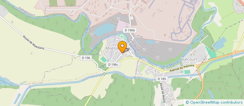 localisation de l'entreprise ASSOCIATION DE PARENTS D ELEVES DE MOESLAINS APEM à MOESLAINS