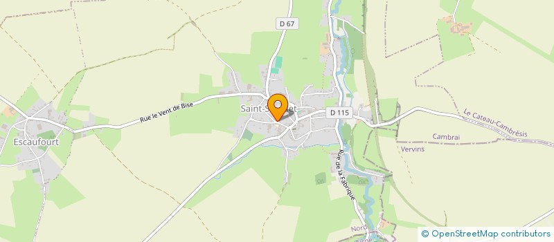 localisation de l'entreprise ASSOCIATION DE PARENTS D'ELEVES DE MONTAY  MONTAY