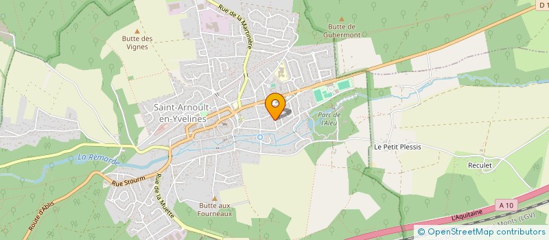 localisation de l'entreprise ASSOCIATION DE PARENTS D'ELEVES DE SAINT ARNOULT EN YVELINES  SAINT-ARNOULT-EN-YVELINES