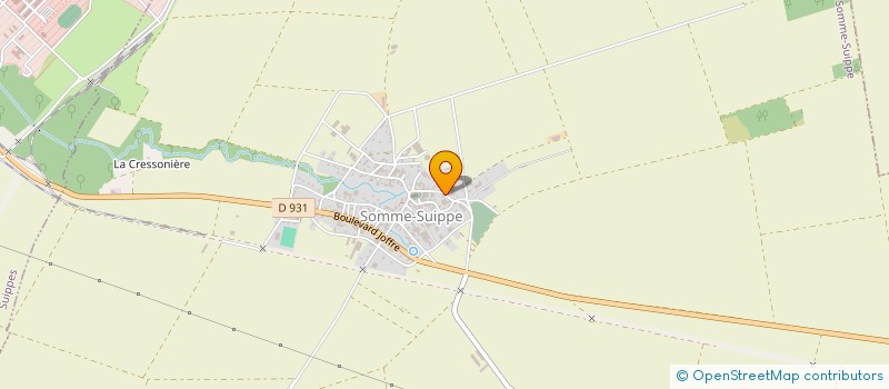 localisation de l'entreprise ASSOCIATION DE PARENTS D ELEVES DES 3 SOURCES  SAINT-REMY-SUR-BUSSY