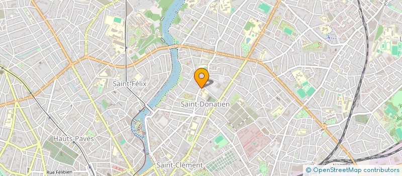 localisation de l'entreprise ASSOCIATION DE PARENTS D'ELEVES DES ECOLES MATERNELLE ET PRIMAIRE SAINT-DONATIEN à NANTES