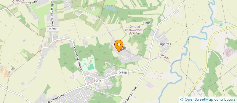 localisation de l'entreprise ASSOCIATION DE PARENTS D'ELEVES DES ECOLES PUBLIQUES DE LARRA  LARRA