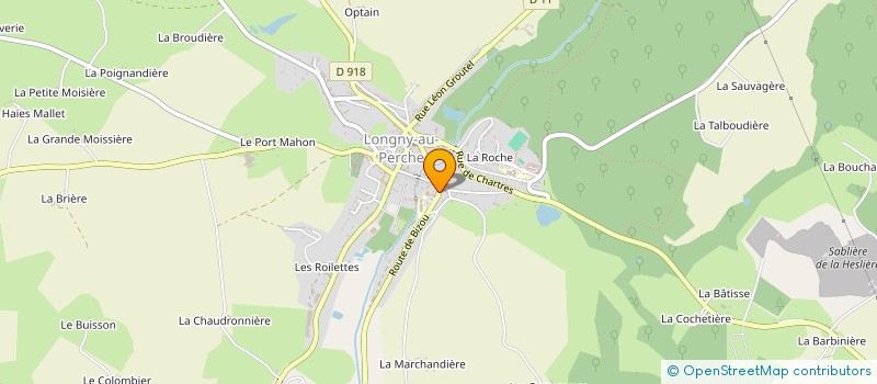 localisation de l'entreprise ASSOCIATION DE PARENTS D'ELEVES DES ECOLES PUBLIQUES DE LONGNY AU PERCHE  LONGNY LES VILLAGES