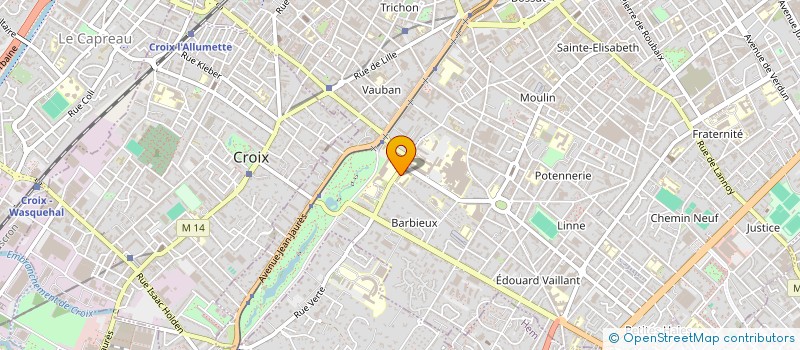 localisation de l'entreprise ASSOCIATION DE PARENTS D'ELEVES DU GROUPE SCOLAIRE ANATOLE FRANCE à ROUBAIX