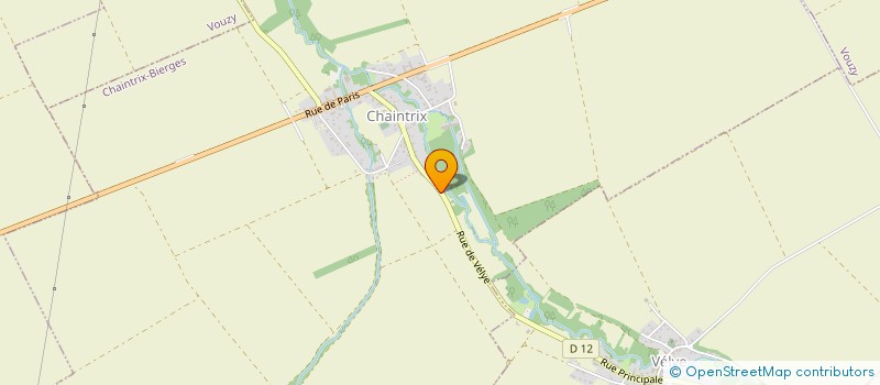 localisation de l'entreprise ASSOCIATION DE PARENTS D'ELEVES DU GROUPE SCOLAIRE DE LA SOMME-SOUDE  CHAINTRIX-BIERGES