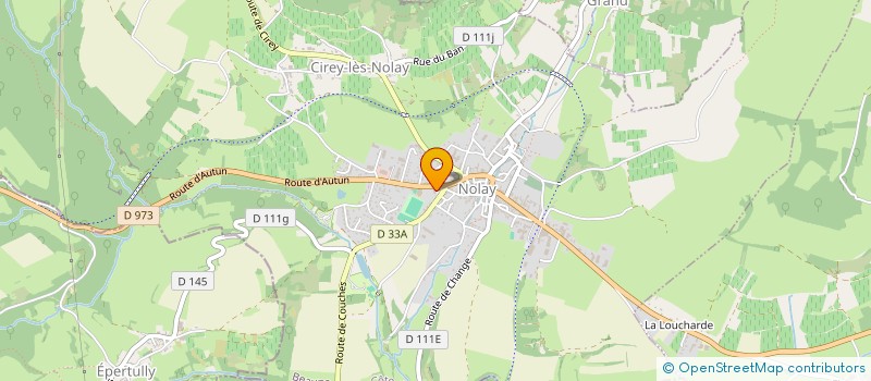 localisation de l'entreprise ASSOCIATION DE PARENTS D'ELEVES DU GROUPE SCOLAIRE LAZARE CARNOT DE NOLAY à NOLAY