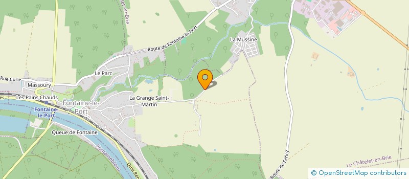 localisation de l'entreprise ASSOCIATION DE PARENTS D'ELEVES DU GROUPE SCOLAIRE MADELEINE MICHELIS  FONTAINE-LE-PORT