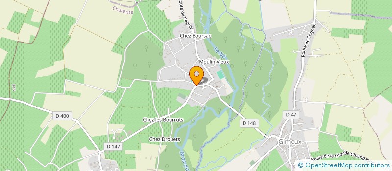 localisation de l'entreprise ASSOCIATION DE PARENTS D'ELEVES DU R.P.I. ARS-GIMEUX  ARS