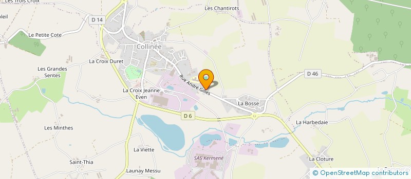 localisation de l'entreprise ASSOCIATION DE PARENTS D ELEVES DU REGROUPEMENT PEDAGOGIQUE INTERCOMMUNAL (R.P.I.)DE COLLINEE ET DE SAINT-JACENT-DU-MENE à LE MENE
