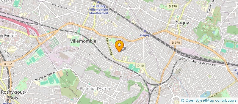 localisation de l'entreprise ASSOCIATION DE PARENTS D'ELEVES INDEPENDANTS DE VILLEMOMBLE  VILLEMOMBLE