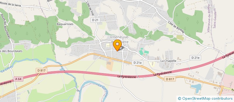 localisation de l'entreprise ASSOCIATION DE PARENTS D'ELEVES L'ECOLE BUISSONIERE  LABARTHE-INARD