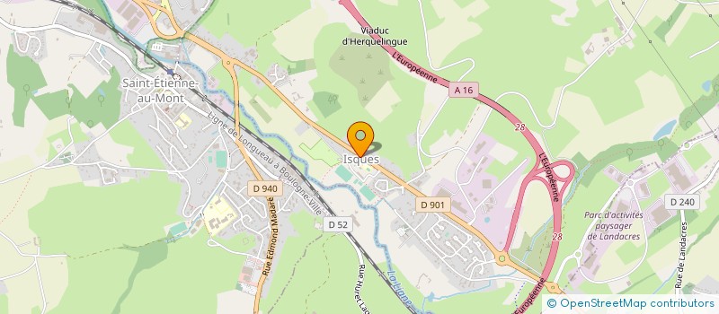 localisation de l'entreprise ASSOCIATION DE PARENTS D'ELEVES LES PRIM'ABEL  ISQUES