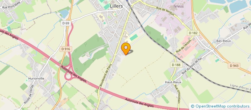 localisation de l'entreprise ASSOCIATION DE PARENTS D'ELEVES ON SE BOUGE POUR DESNOS à LILLERS