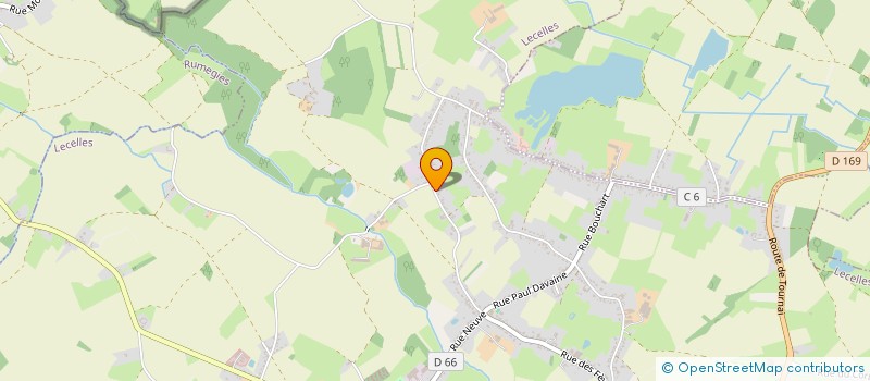 localisation de l'entreprise ASSOCIATION DE PARENTS D ELVES F.C.P.E DU COLLEGE DU MOULIN BLANC  LECELLES