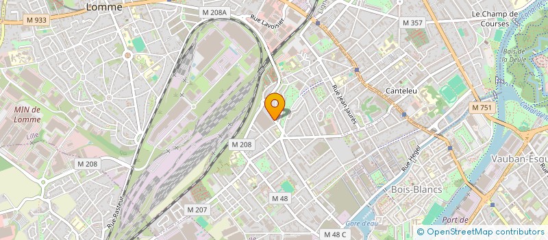 localisation de l'entreprise ASSOCIATION DE PARENTS ELEVES DU PETIT QUINQUIN à LILLE
