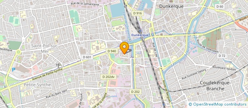 localisation de l'entreprise ASSOCIATION DE PECHE A LA LIGNE LE POISSON ROUGE à DUNKERQUE