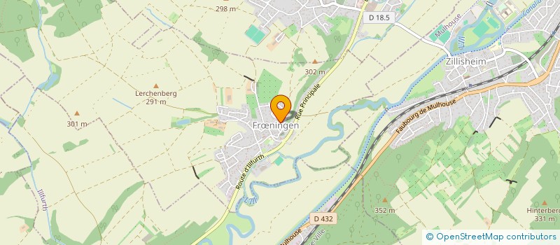 localisation de l'entreprise ASSOCIATION DE PECHE DE L'EICHMATT  FRNINGEN