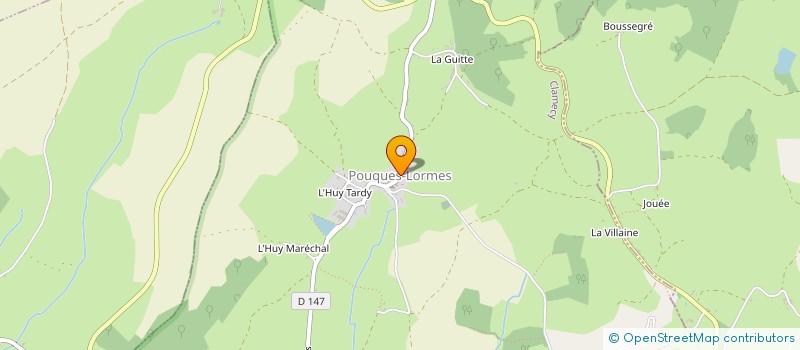 localisation de l'entreprise ASSOCIATION DE PECHE DE L'ETANG DU BONNEAU  POUQUES-LORMES