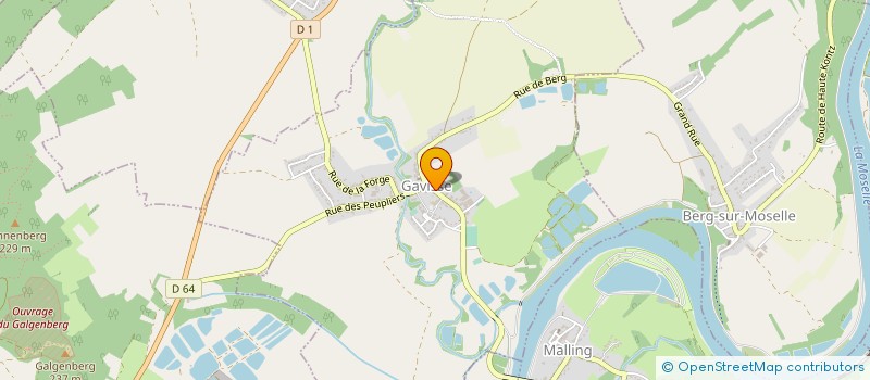 localisation de l'entreprise ASSOCIATION DE PECHE DES RIVERAINS DE LA BOLER DE GAVISSE  GAVISSE