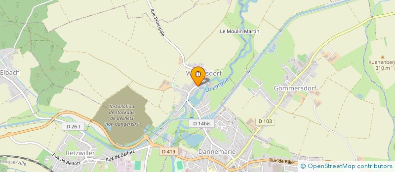 localisation de l'entreprise ASSOCIATION DE PECHE ET LOISIRS CARPE DIEM  WOLFERSDORF