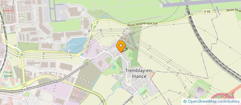 localisation de l'entreprise ASSOCIATION DE PECHE 'LES FINS HAMECONS DU SAUSSET ' à TREMBLAY-EN-FRANCE