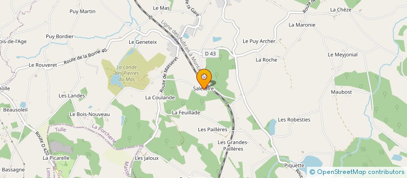 localisation de l'entreprise ASSOCIATION DE PECHE LES GANETTES à LA PORCHERIE
