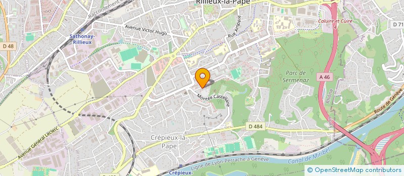 localisation de l'entreprise ASSOCIATION DE PERSONNES EN ACTIVITE ET DE RETRAITES à RILLIEUX-LA-PAPE