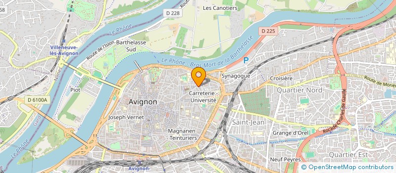 localisation de l'entreprise ASSOCIATION DE PETANQUE ETUDIANTE à AVIGNON