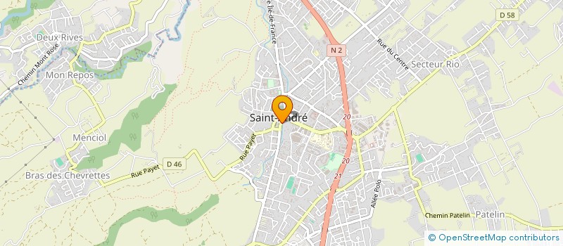 localisation de l'entreprise ASSOCIATION DE PETITES ET MOYENNES ENTREPRISES DE SAINT ANDRE à SAINT-ANDRE