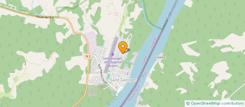 localisation de l'entreprise ASSOCIATION DE PIROGUIERS DE SAINT-GEORGES à SAINT-GEORGES