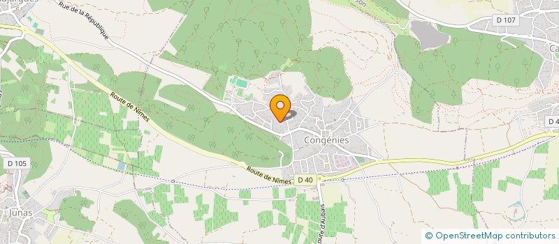 localisation de l'entreprise ASSOCIATION DE PREFIGURATION BROZER  CONGENIES