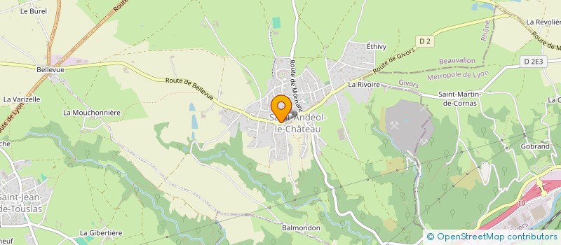 localisation de l'entreprise ASSOCIATION DE PREFIGURATION D'UNE COOPERATIVE DES MILIEUX  BEAUVALLON