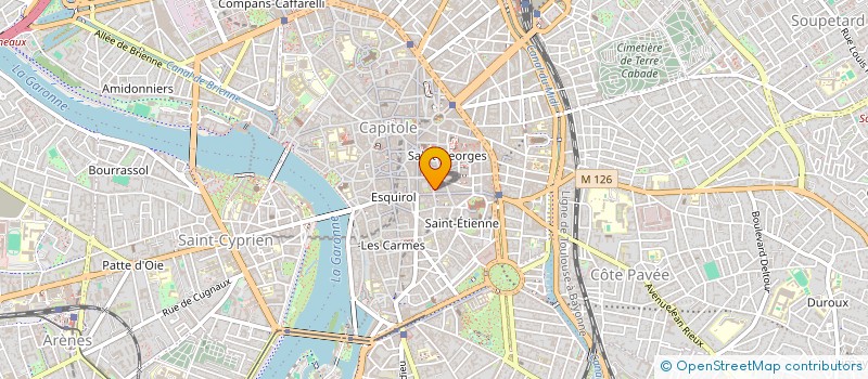 localisation de l'entreprise ASSOCIATION DE PREFIGURATION DE L'AGENCE OCCITANIE CULTURE  TOULOUSE