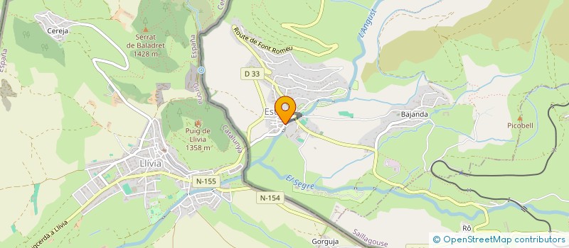 localisation de l'entreprise ASSOCIATION DE PREFIGURATION DE LA CITESS ALTICAT  SAILLAGOUSE