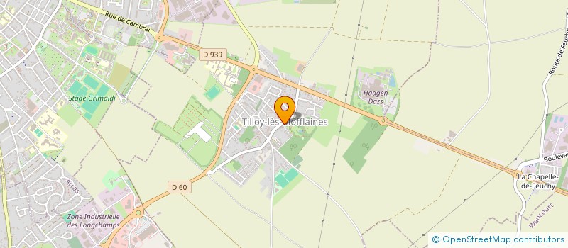 localisation de l'entreprise ASSOCIATION DE PREFIGURATION DE LA MAISON MEDICALE DE TILLOY LES MOFFLAINES  TILLOY-LES-MOFFLAINES