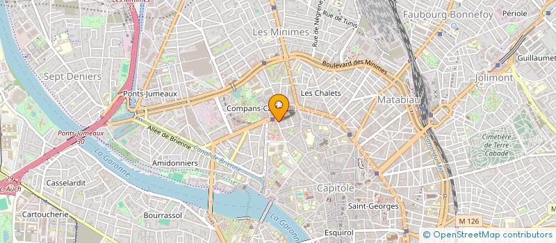 localisation de l'entreprise ASSOCIATION DE PREFIGURATION DE LA SOCIETE COOPERATIVE DE PRODUCTION EMPLEC E FORMACIONS EN OCCITAN à TOULOUSE