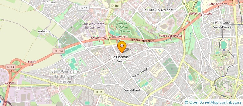localisation de l'entreprise ASSOCIATION DE PREFIGURATION LA CENTRIFUGEUZ à CAEN
