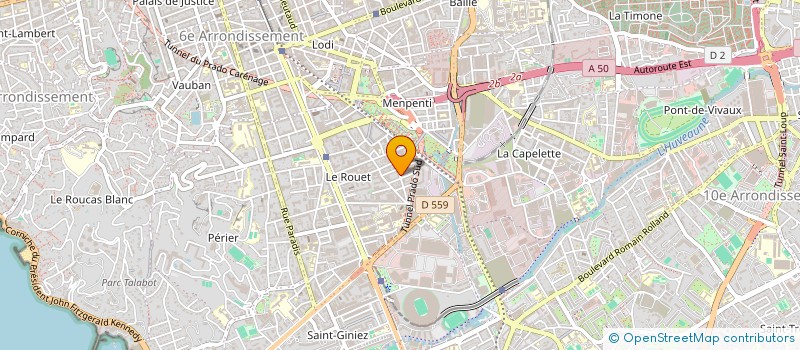 localisation de l'entreprise ASSOCIATION DE PREPARATION SPORTIVE à MARSEILLE