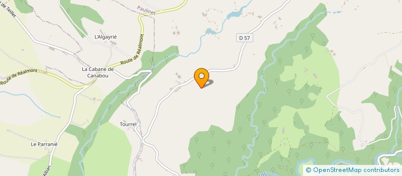 localisation de l'entreprise ASSOCIATION DE PRESERVATION DE LA VALLEE DE L'OULAS ET DU PATRIMOINE NATUREL, BATI ET PAYSAGER ENVIRONNANT (PREO)  PAULINET