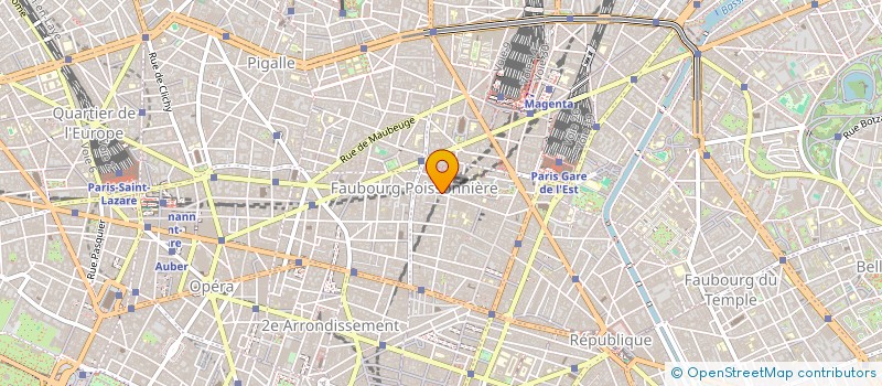 localisation de l'entreprise ASSOCIATION DE PREVENTION DE LA POLLUTION ATMOSPHERIQUE HAUTS DE FRANCE  PARIS